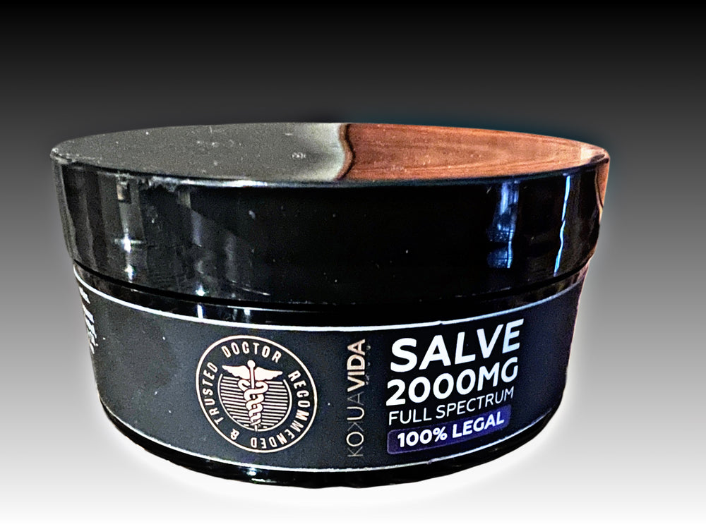 2000MG FULL SPECTRUM CBD SALVE. (With THC)