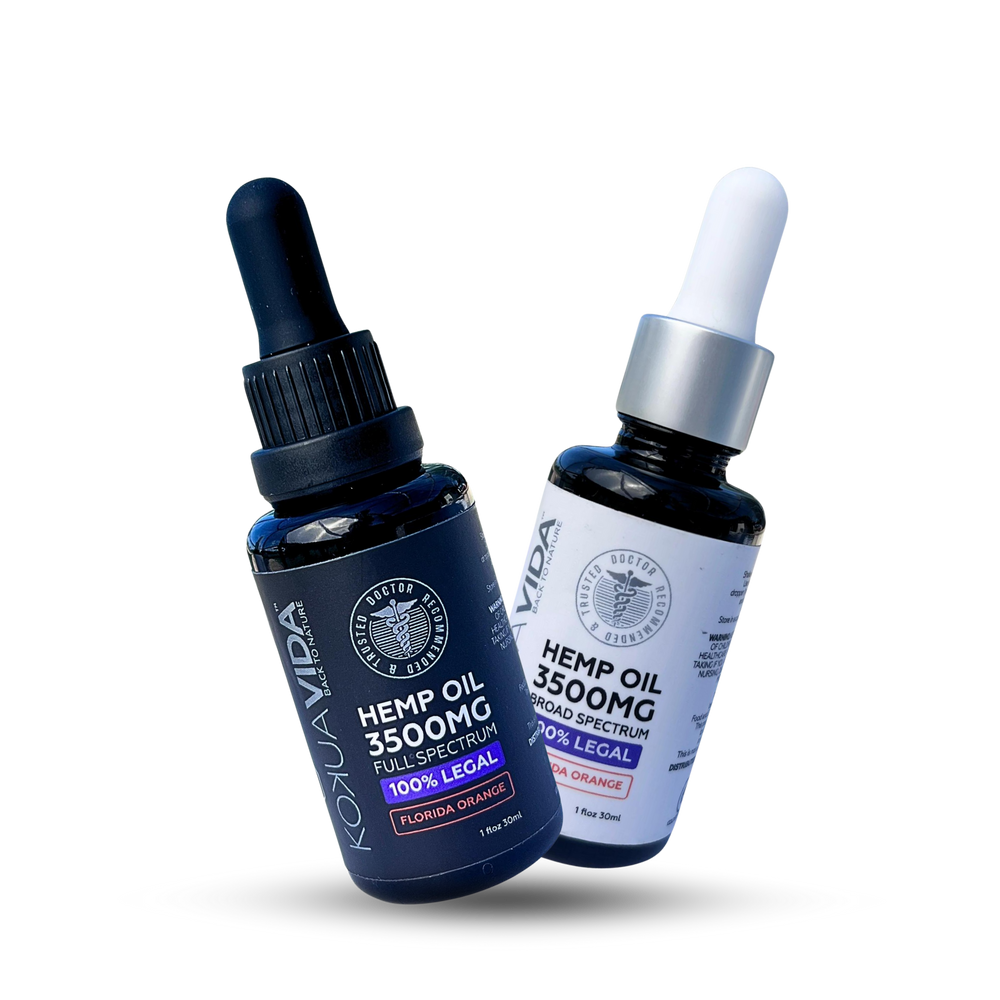 AM-PM CBD Balance Oil SET 2x3500mg - Florida Orange (USA)