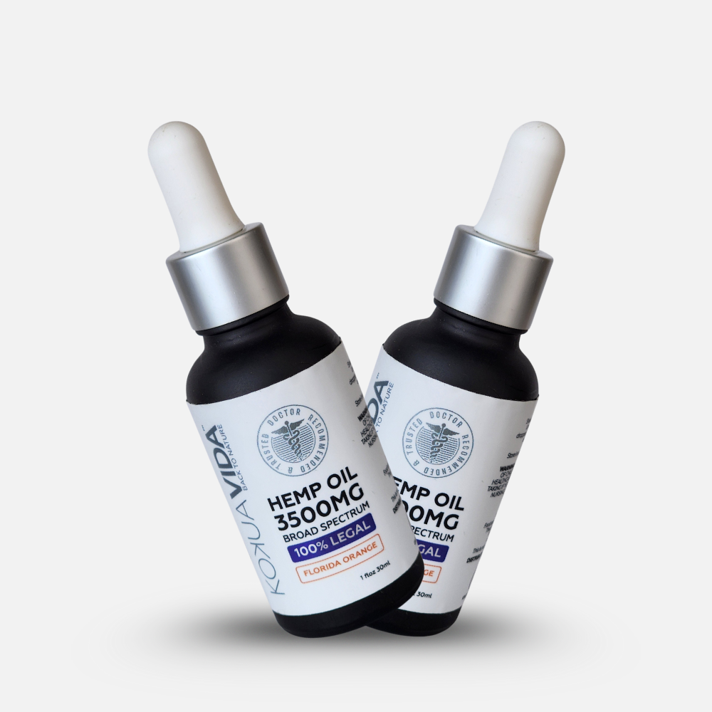 Broad Spectrum CBD Oil 2x3500mg - Florida Orange