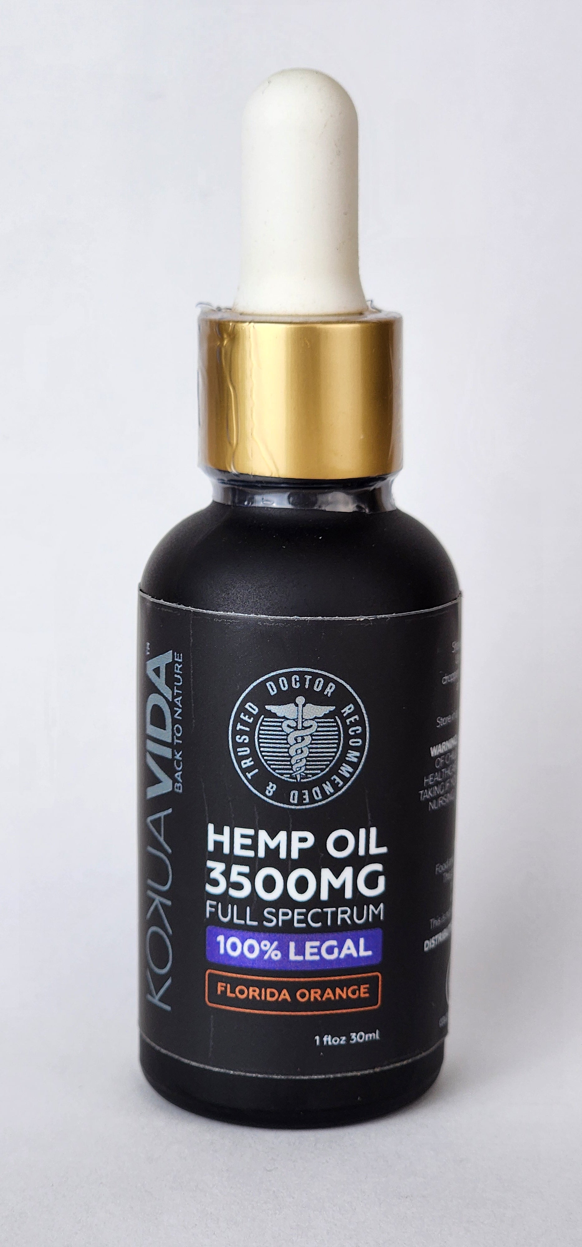 Full Spectrum CBD Oil 2x3500mg - Florida Orange
