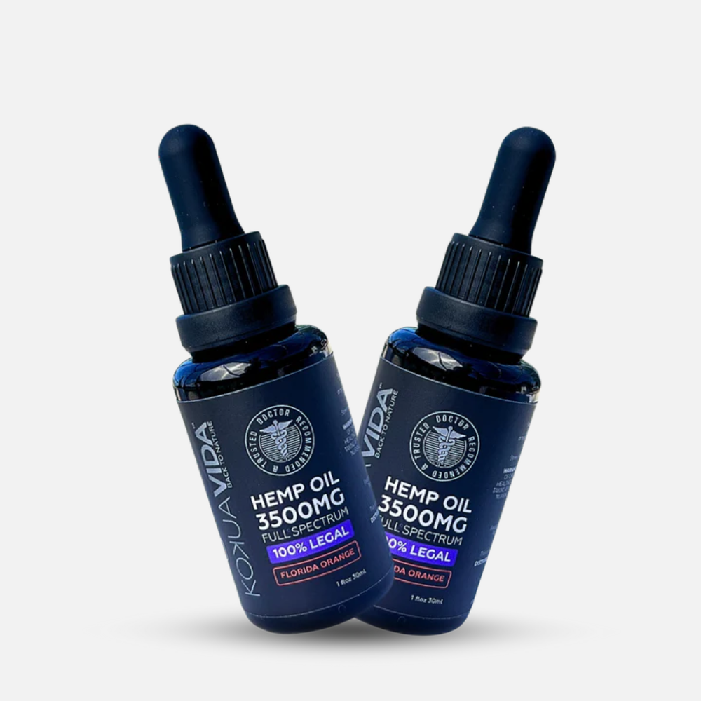 Full Spectrum CBD Oil 2x3500mg - Florida Orange (USA) – KokuaVida