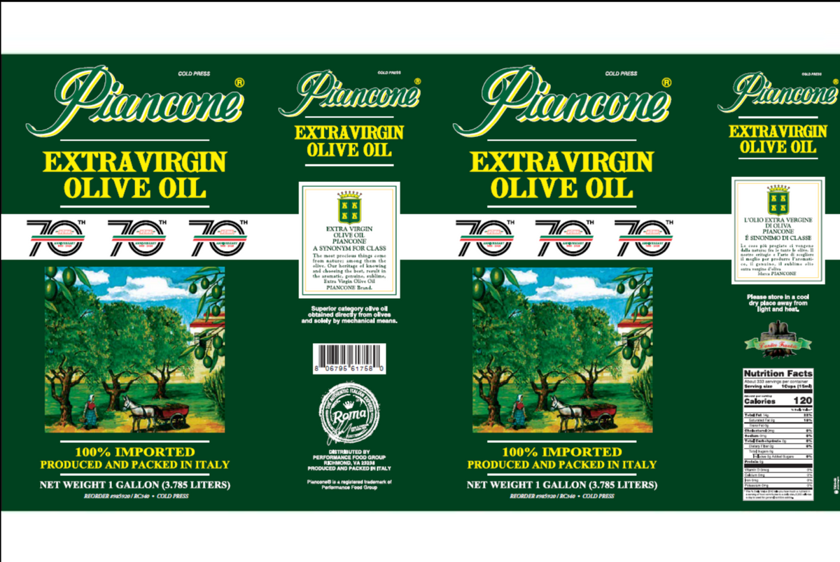 Piancone® Extra Virgin Olive Oil